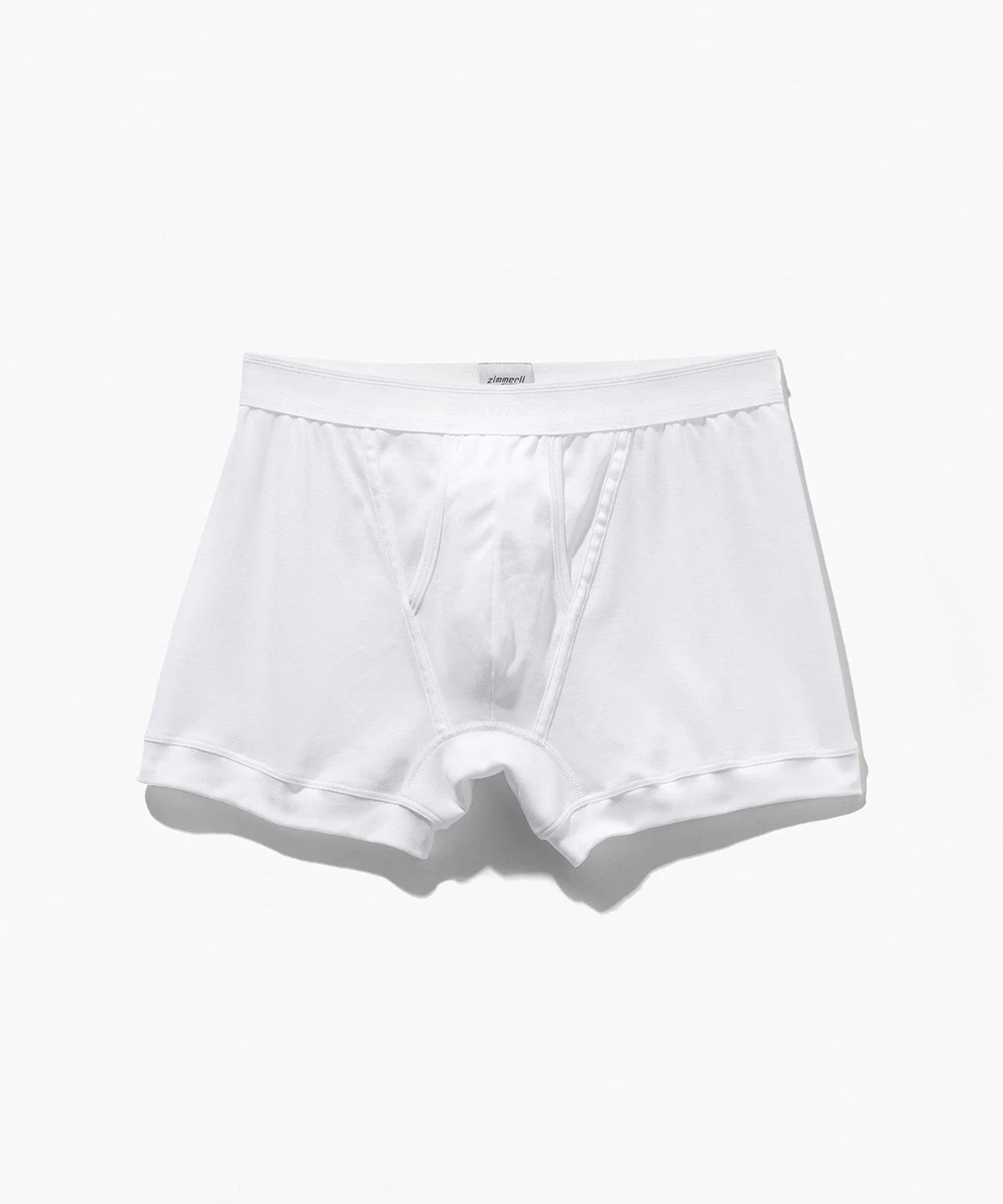 WHITE BOXER SHORT