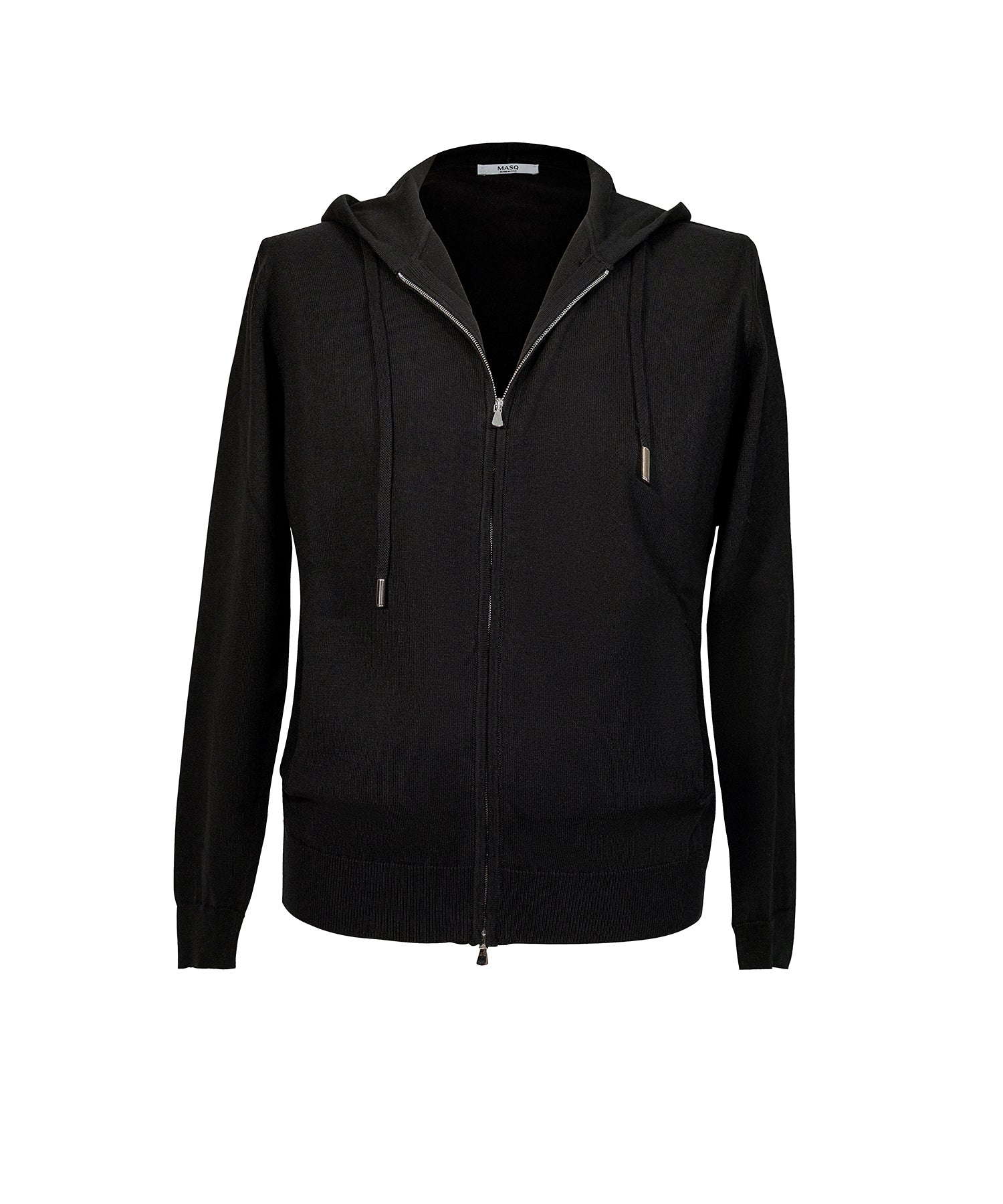 BLACK HOOD ZIP M5625-6501
