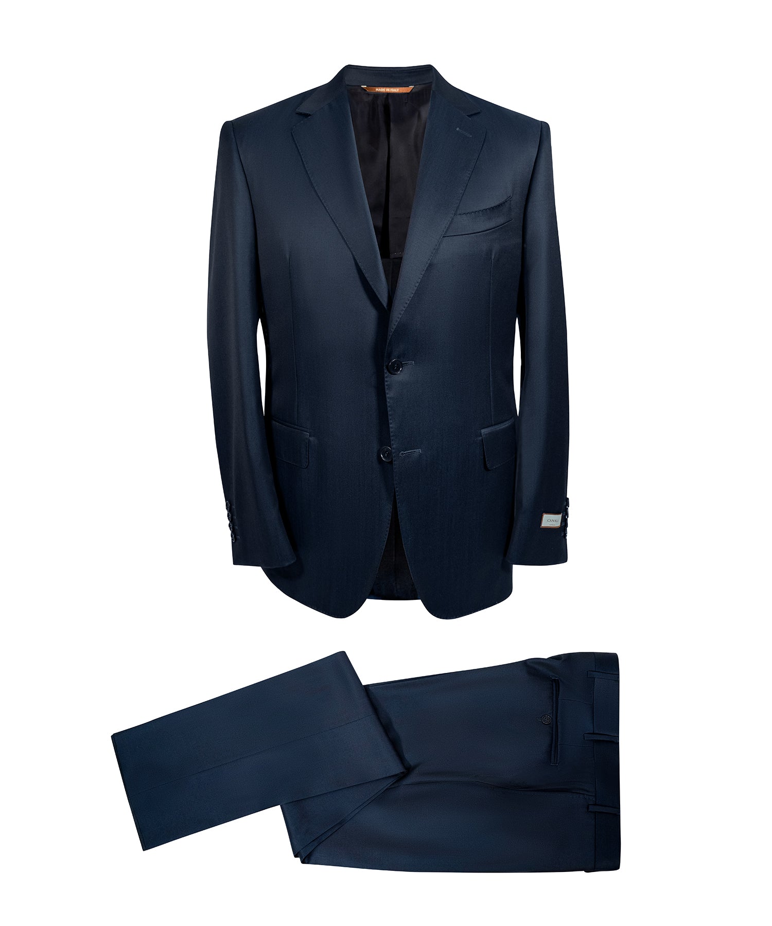 NAVY SUIT UNLINED BF00085-302