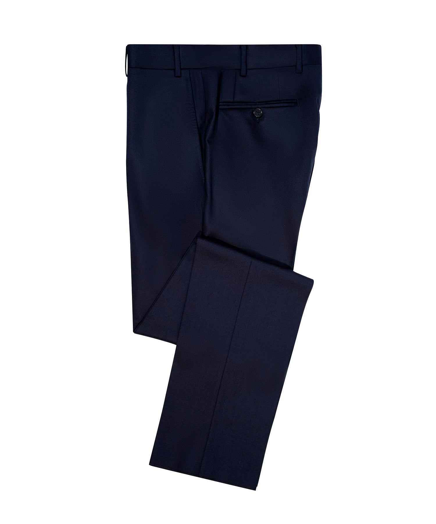 NAVY STRIPES FLANNEL PICK LAPEL