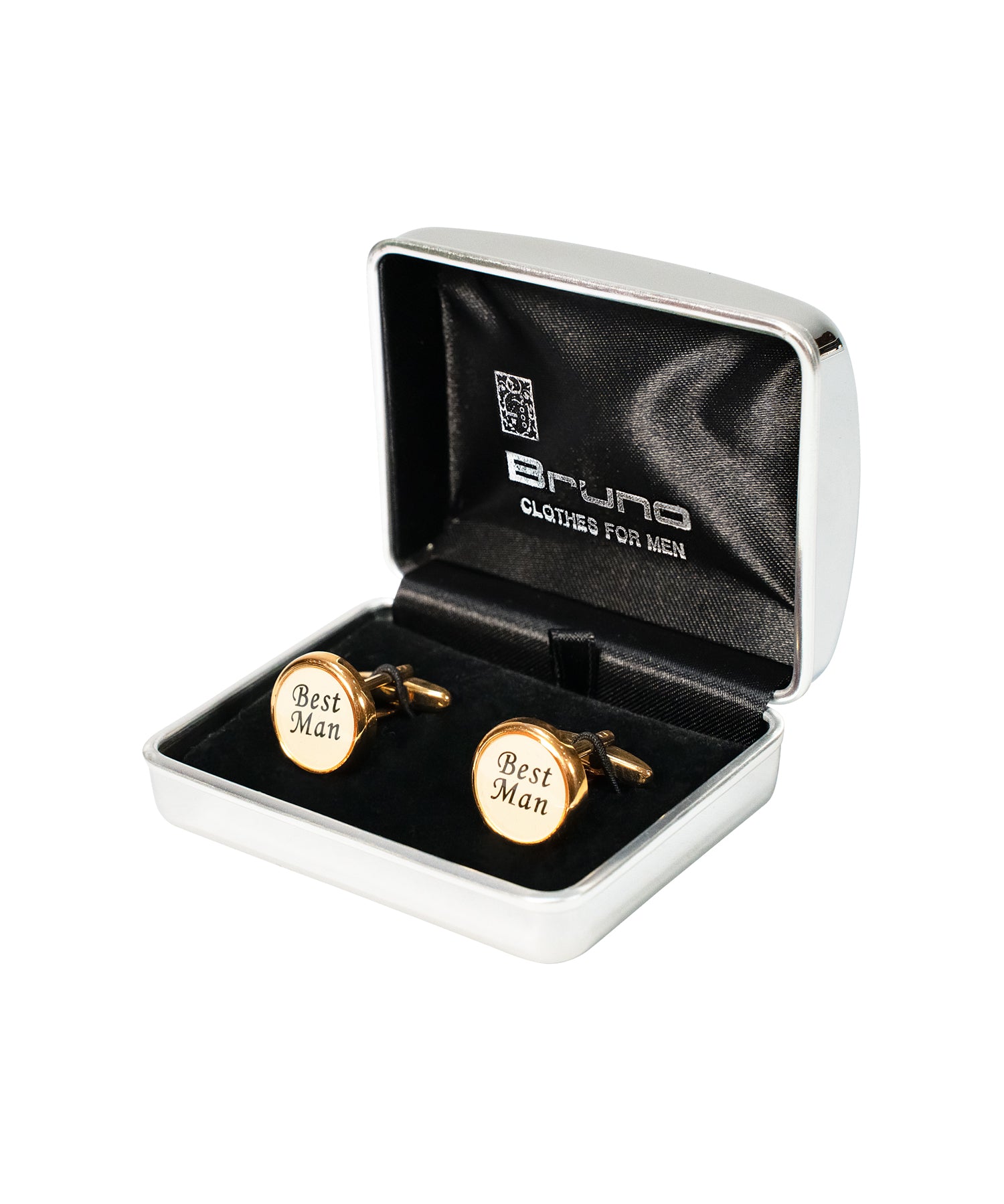 Best Man Gold Cufflinks
