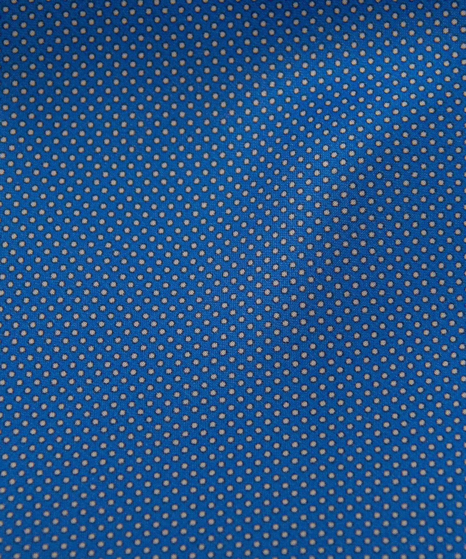 Blue Silk Tie - Microdot Pattern