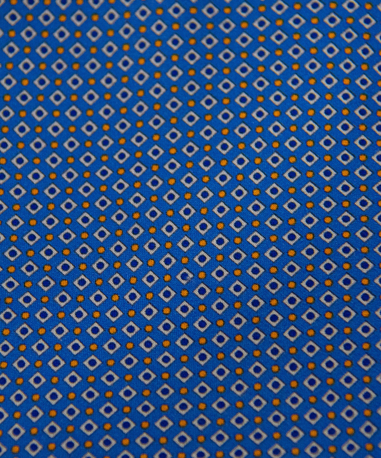 Blue Silk Tie – Diamond Weave