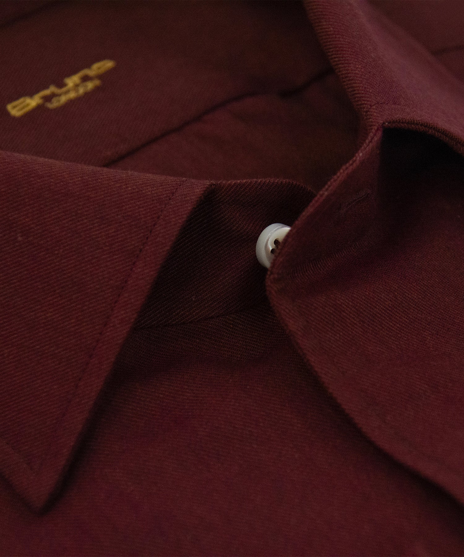BURGUNDY SPORTS SHIRT - COTTON - CI.GI