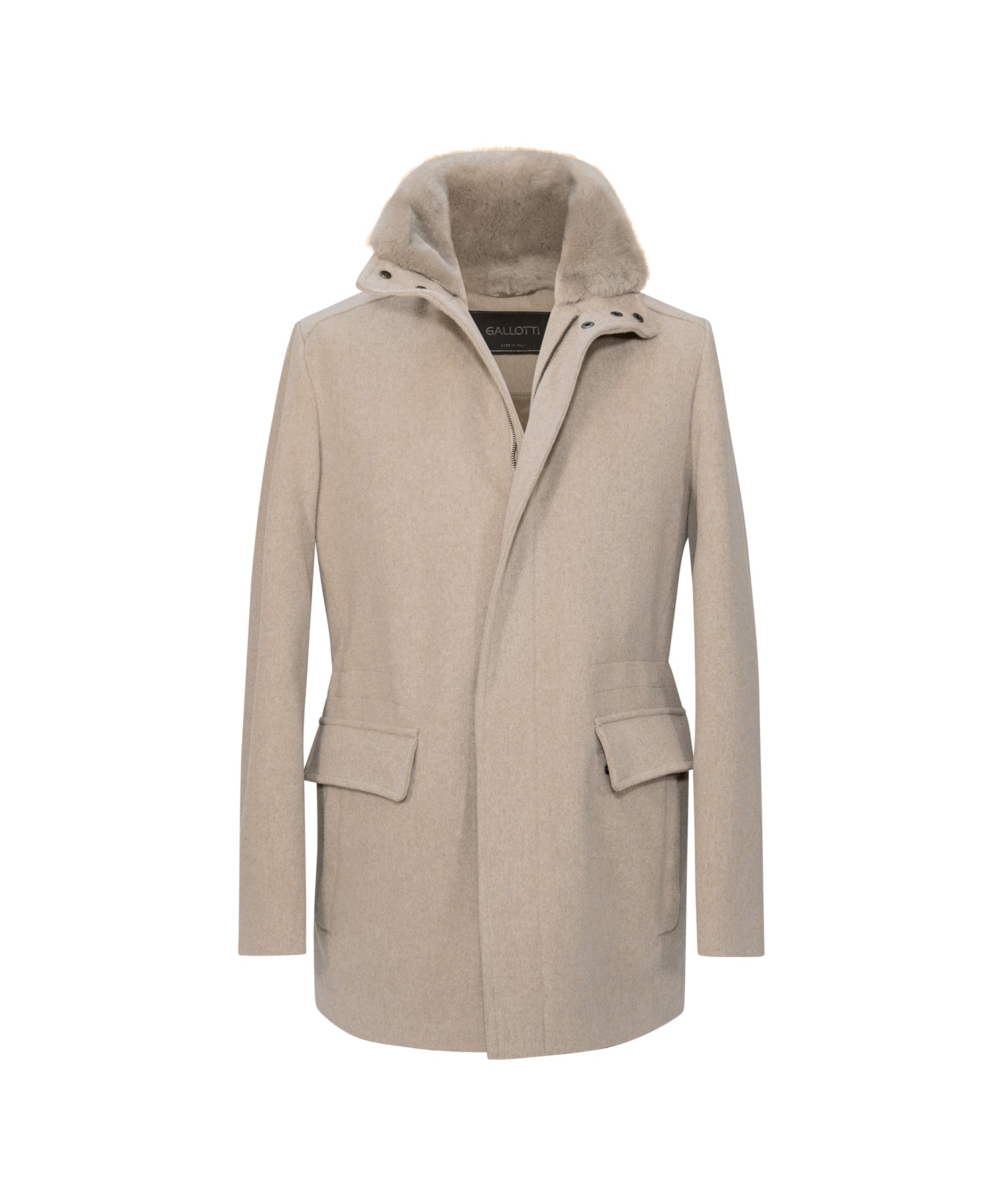 BEIGE 3/4 COAT/AGNELLO