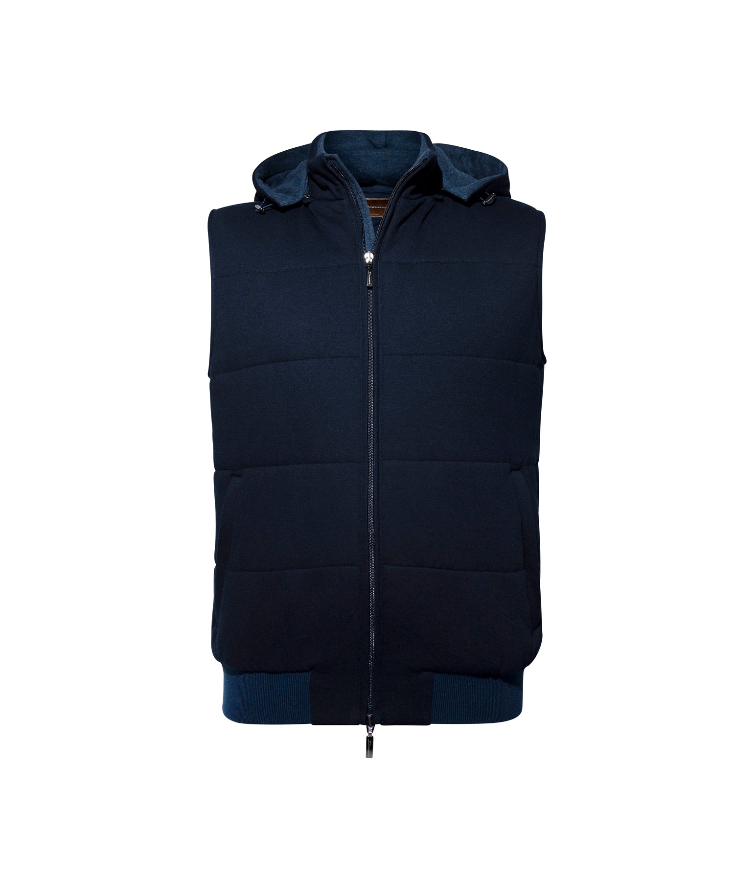 NAVY GILET DETACHABLE HOOD A403/CAP