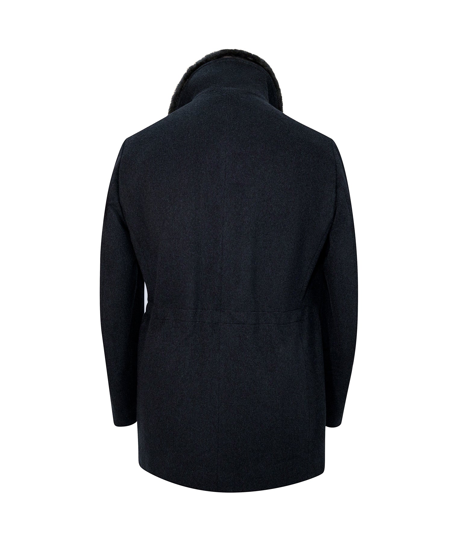 NAVY 3/4 COAT/AGNELLO