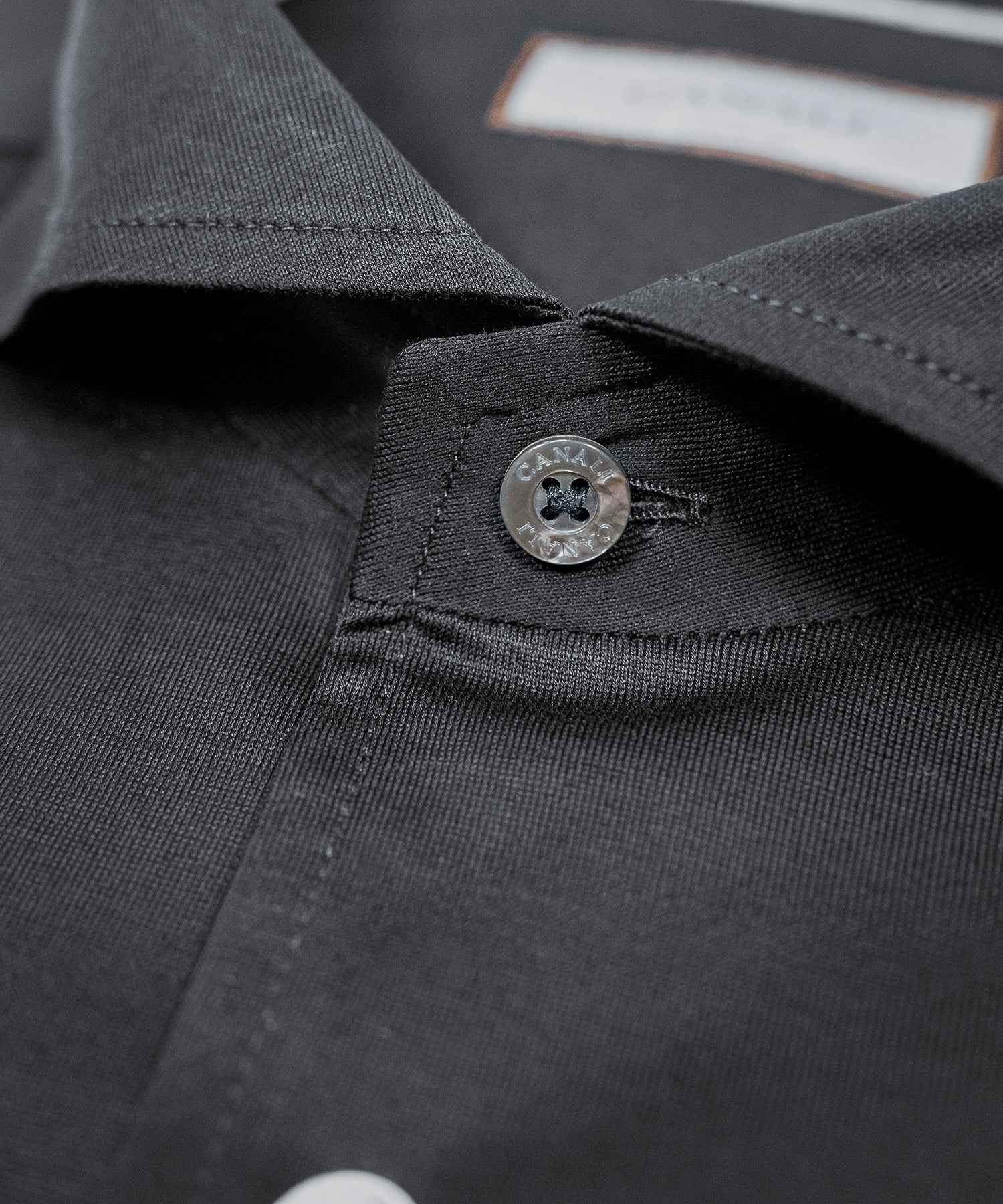 BLACK JERSEY SPORT SHIRT: CSL7056-101