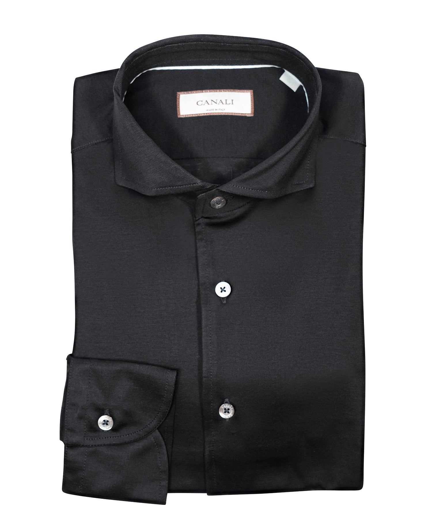 BLACK JERSEY SPORT SHIRT: CSL7056-101