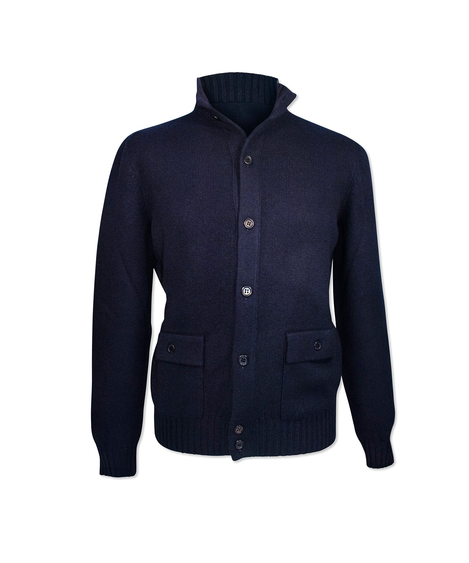 DORIANI NAVY CASH CARDIGAN 7331/TA