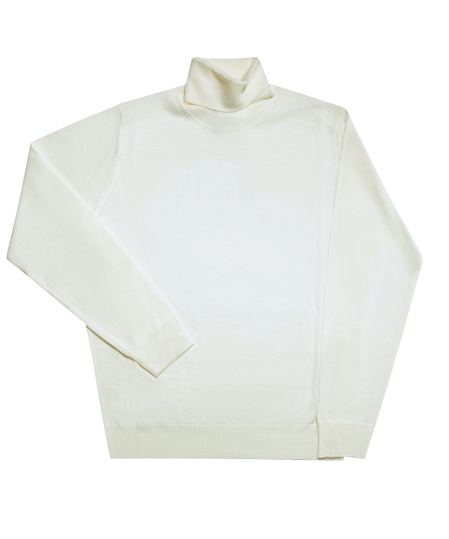 MASQ CREAM ROLL NECK SWEATER RN5002-0400