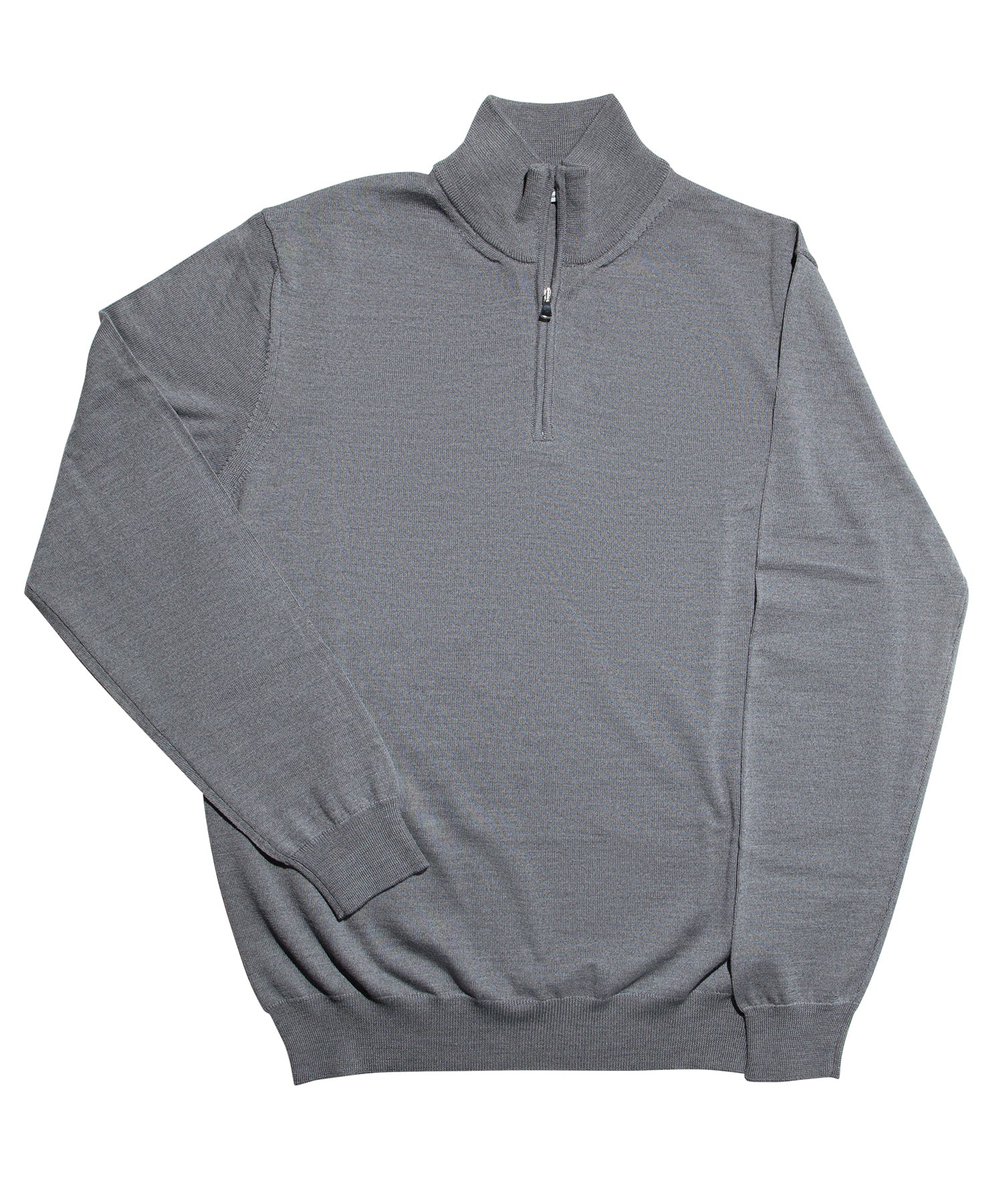 MASQ SILVER 3/4 ZIP SWEATER 5011-0350