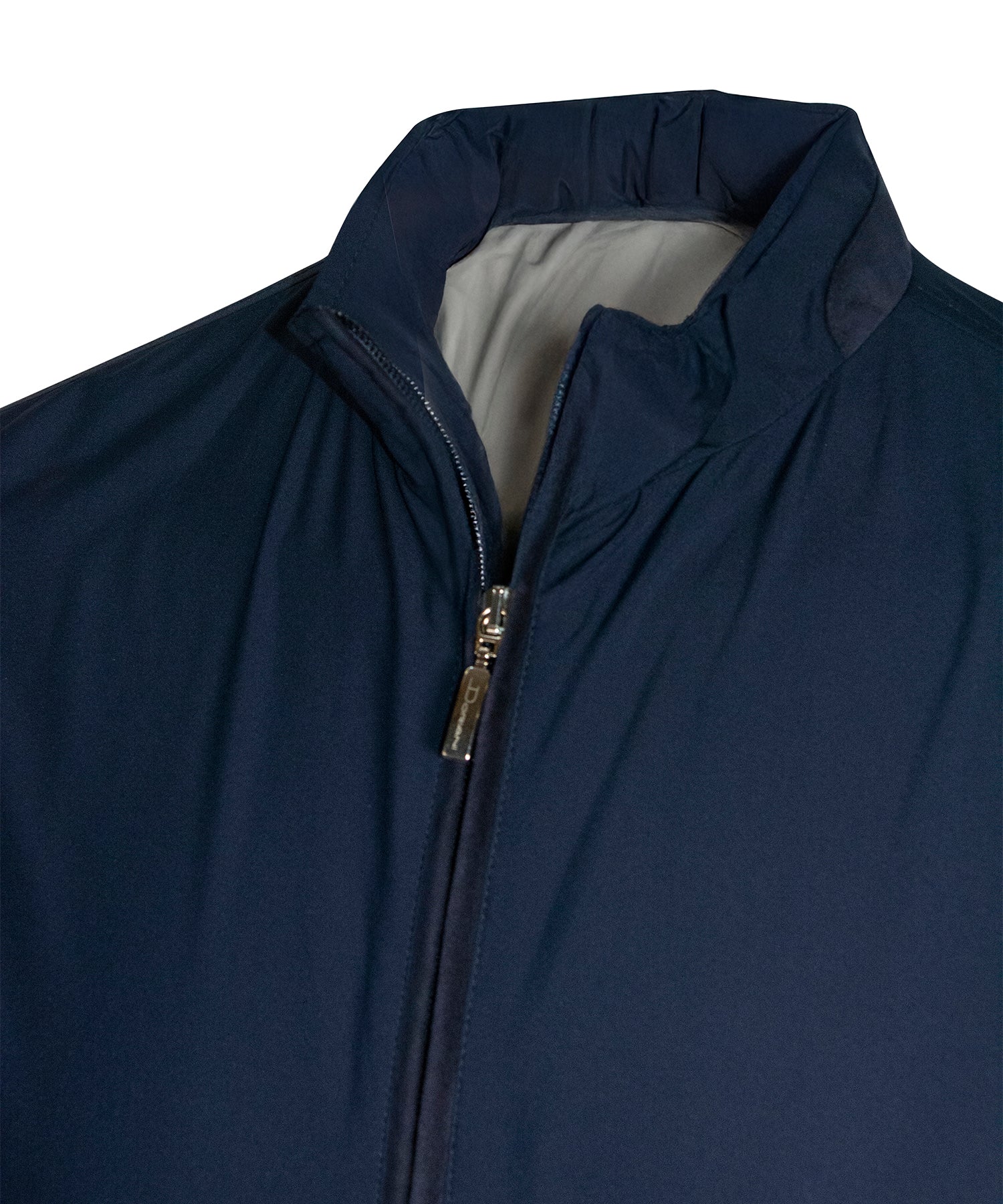 NAVY BLOUSON MICRO
