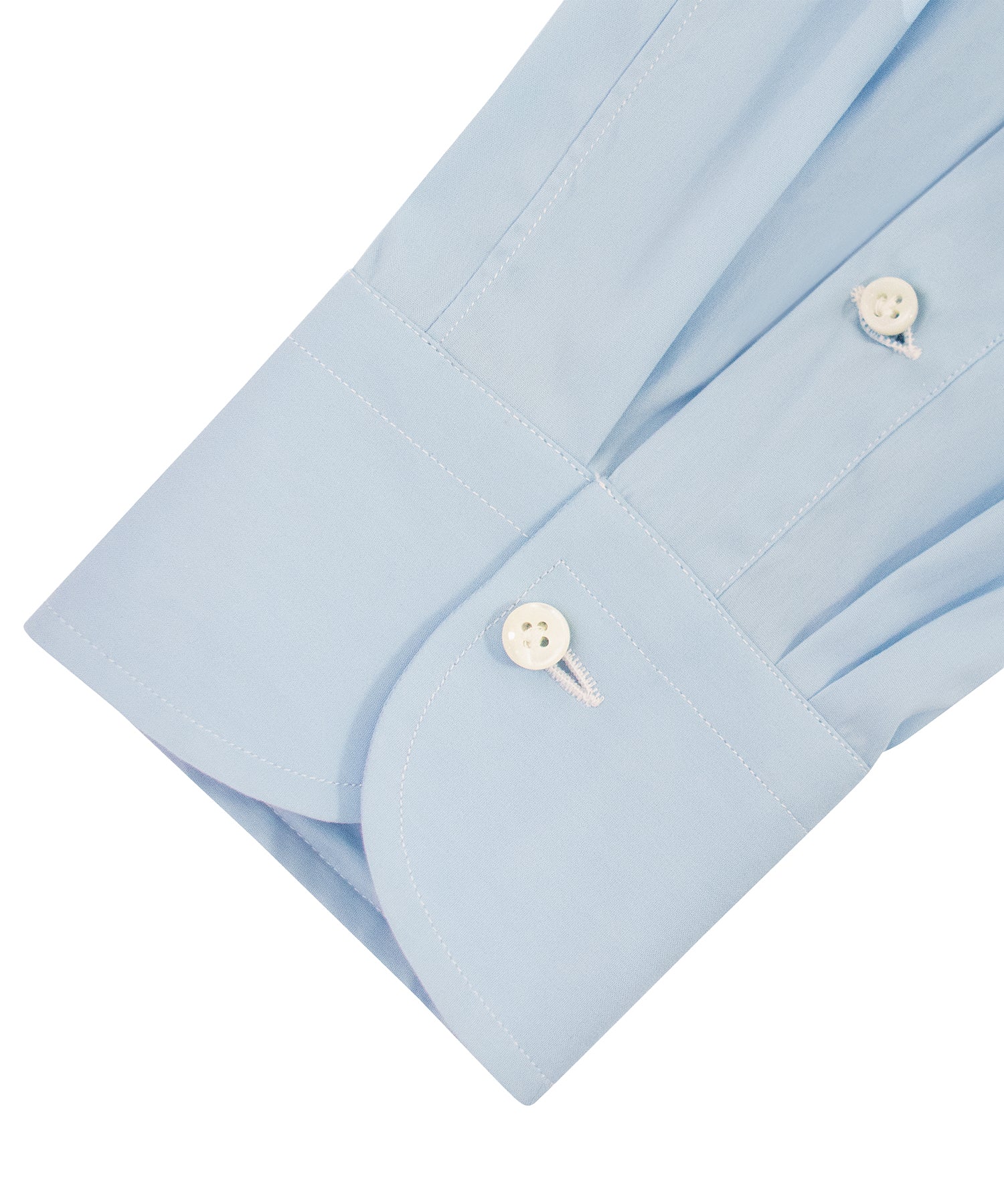 Light Blue Cotton Stretch Shirt