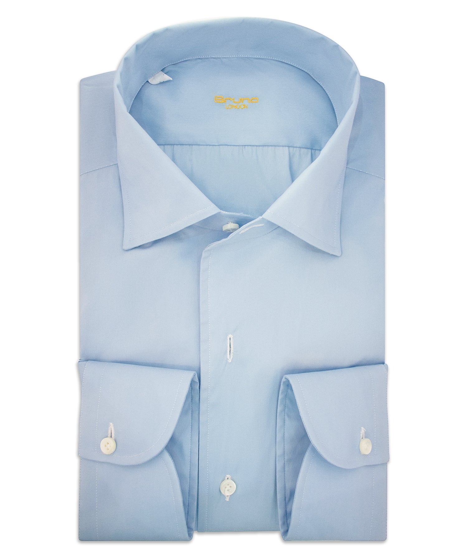 Light Blue Cotton Stretch Shirt