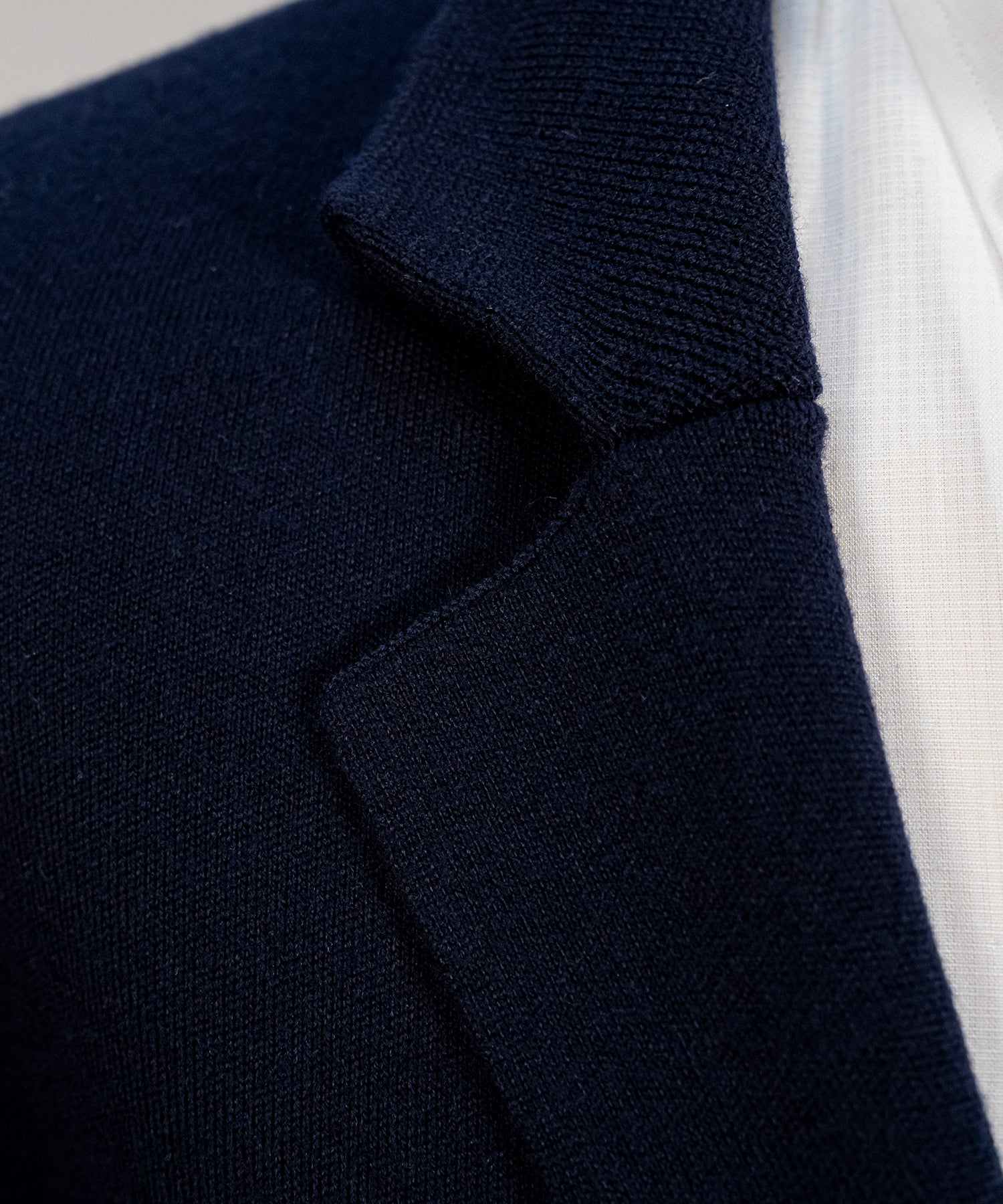 NAVY SUPER FINE WOOL BLAZER M5621-7088