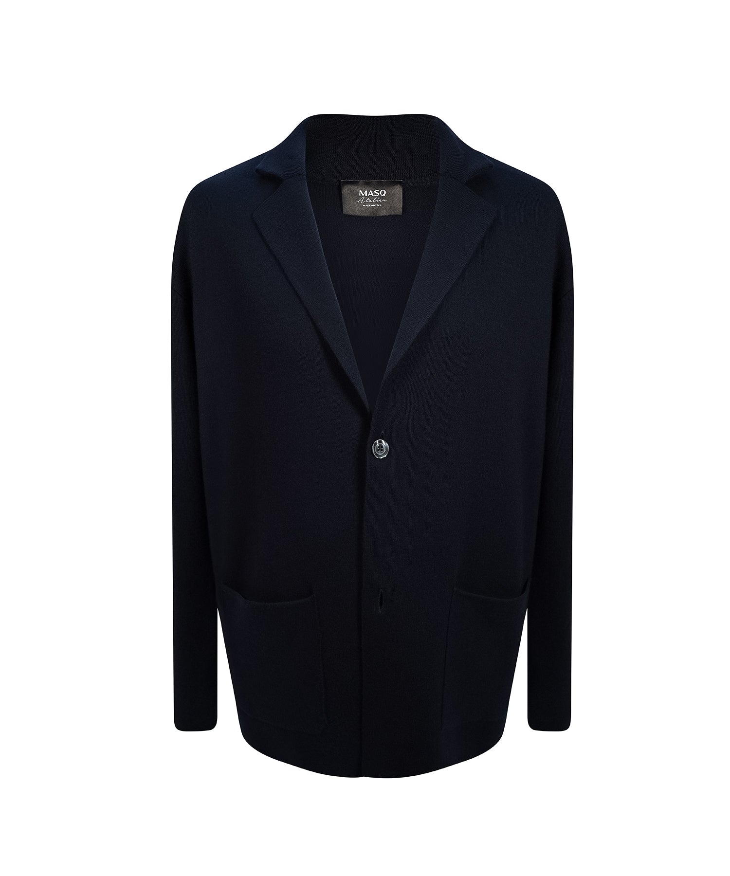NAVY SUPER FINE WOOL BLAZER M5621-7088