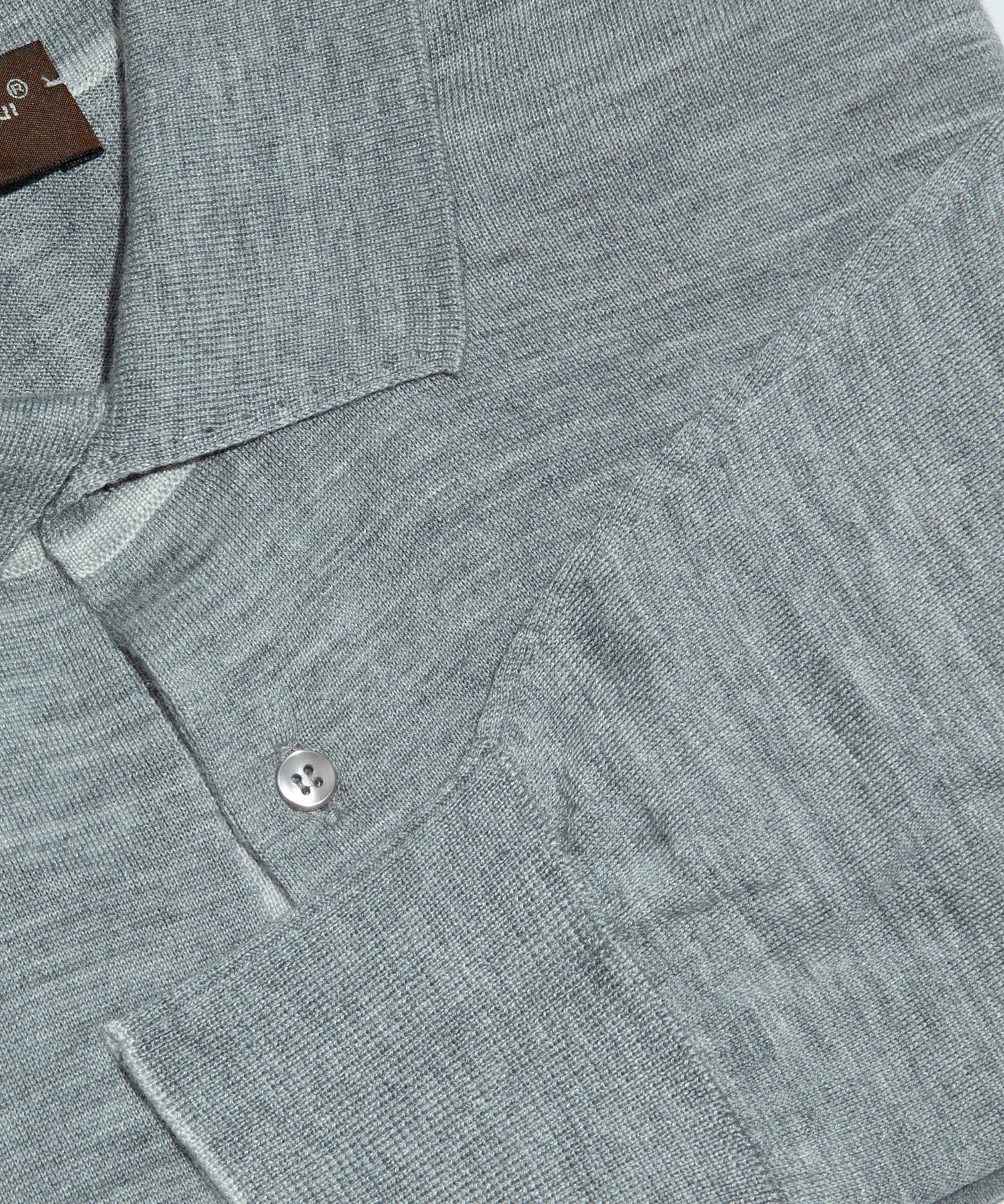 GREY 3 BUTTONS POLO