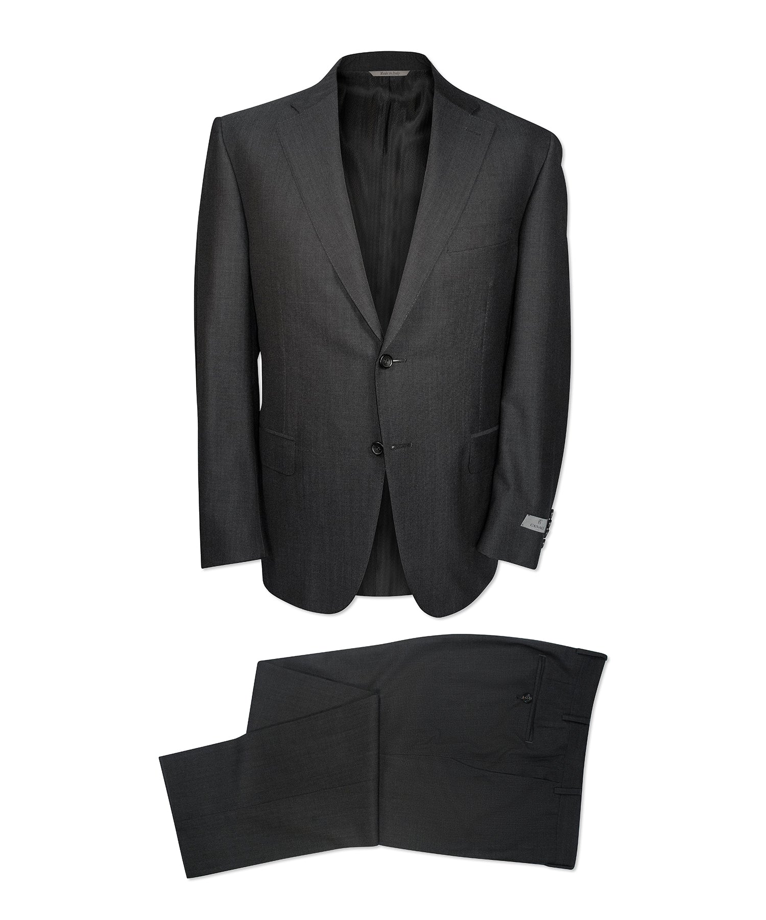 Charcoal Grey Wool Suit