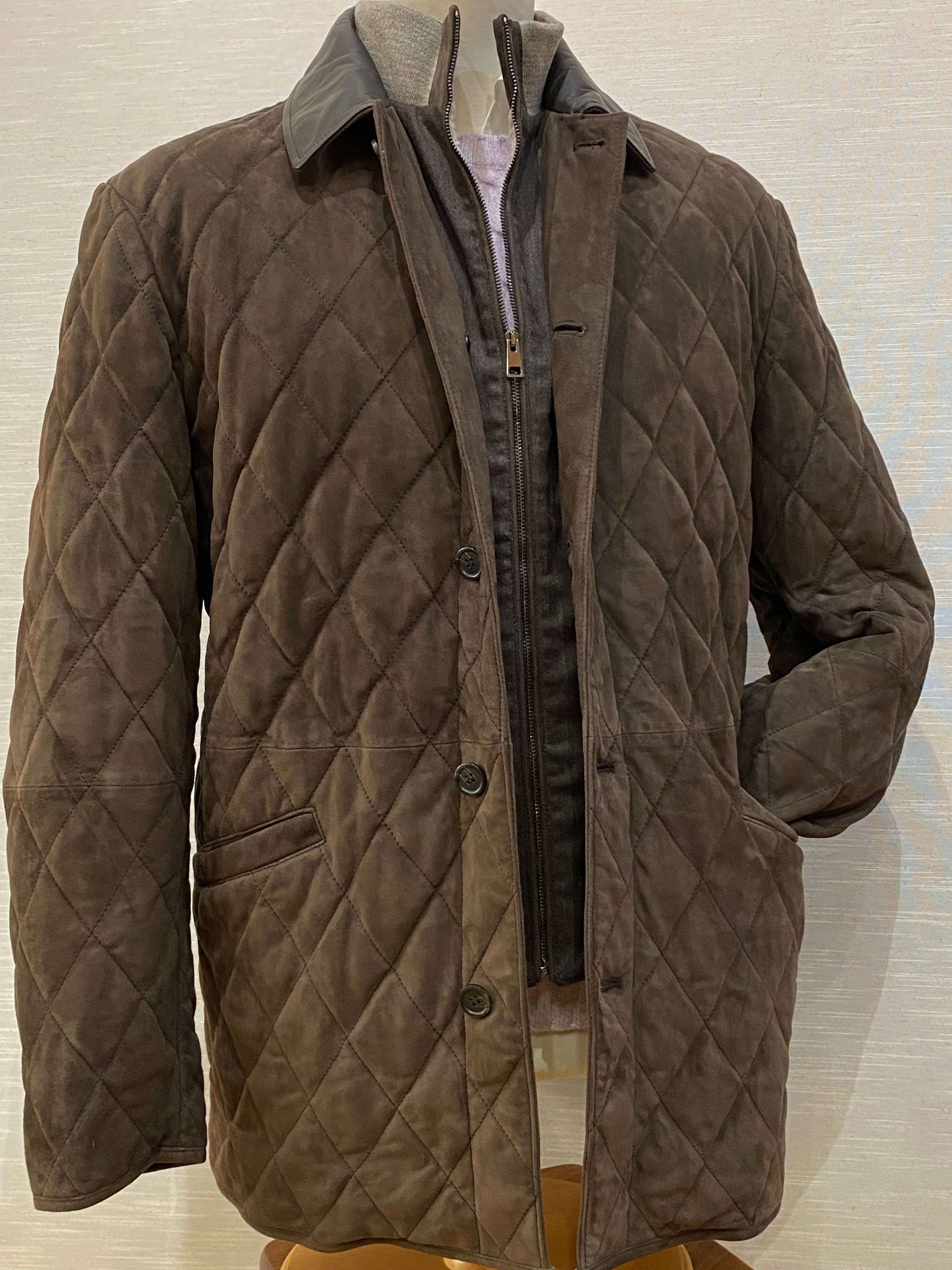 3/4 COAT - SUEDE - F.GALLOTTI