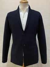 Load image into Gallery viewer, KNITTED BLAZER 890 NAVY RJMLMPT WM14
