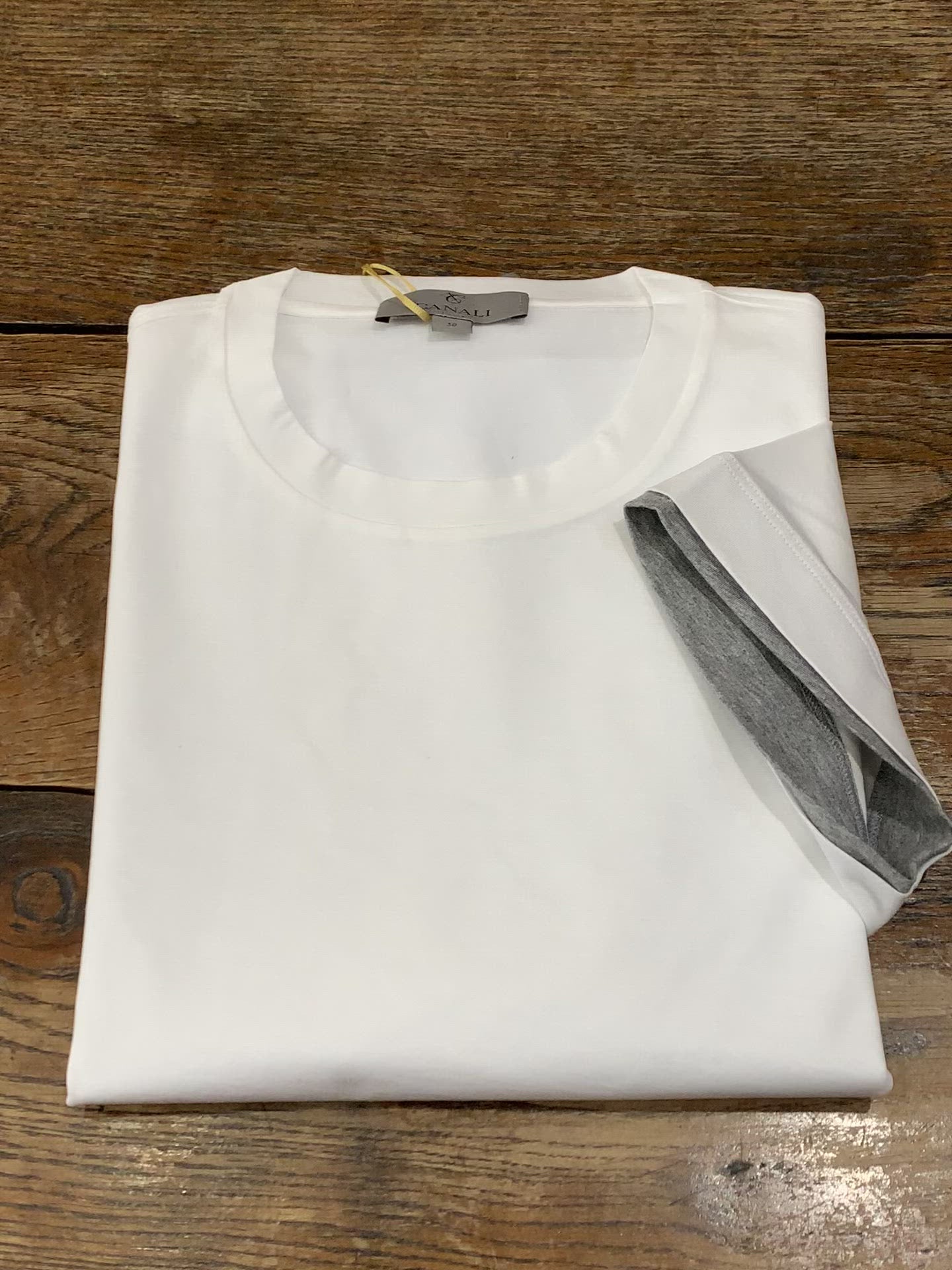 C/NECK COTTON TSHIRT OFF WHITE MJ01037/001