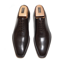 Load image into Gallery viewer, BROWN LEATHER LACE UP
