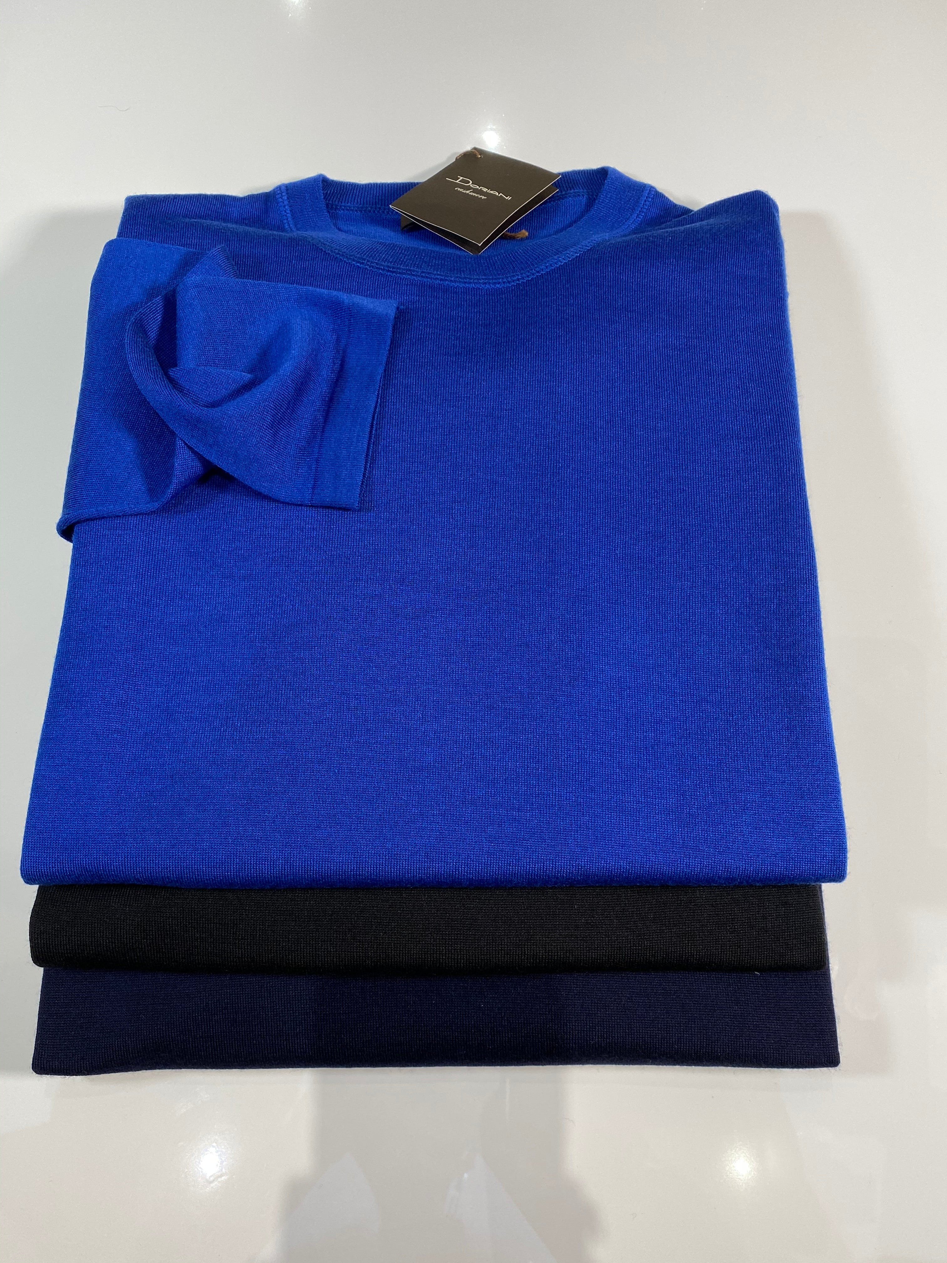 CREW NECK - WOOL SILK - DORIANI