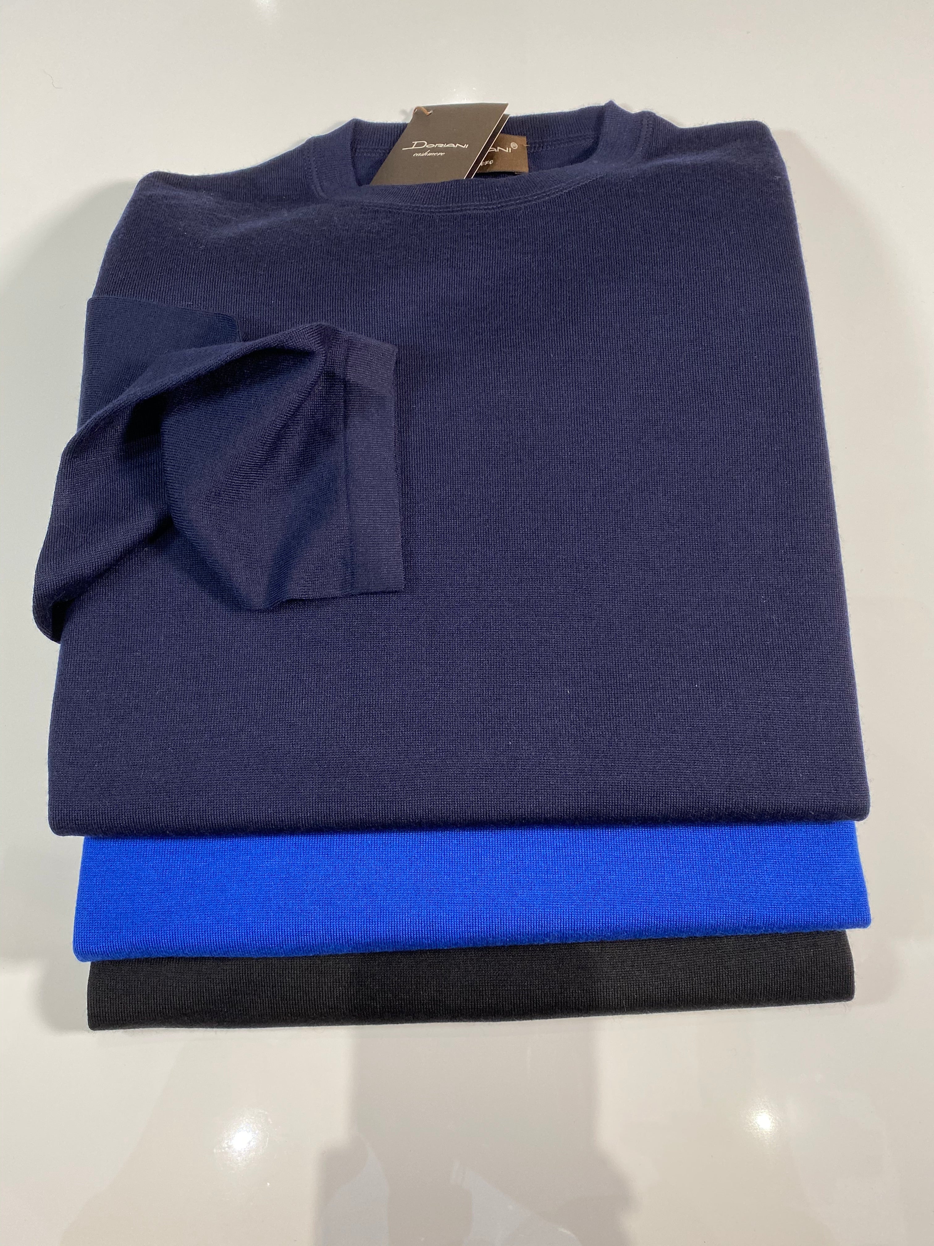 CREW NECK - WOOL SILK - DORIANI