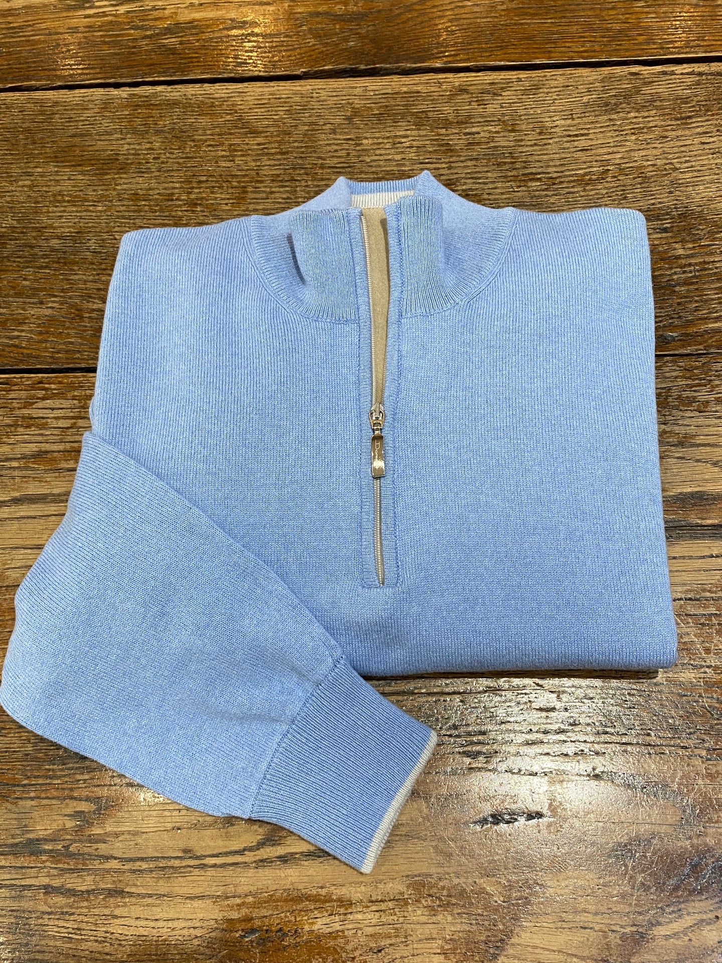 ZIP POLO 12568B SKY BLUE B1119-AL01