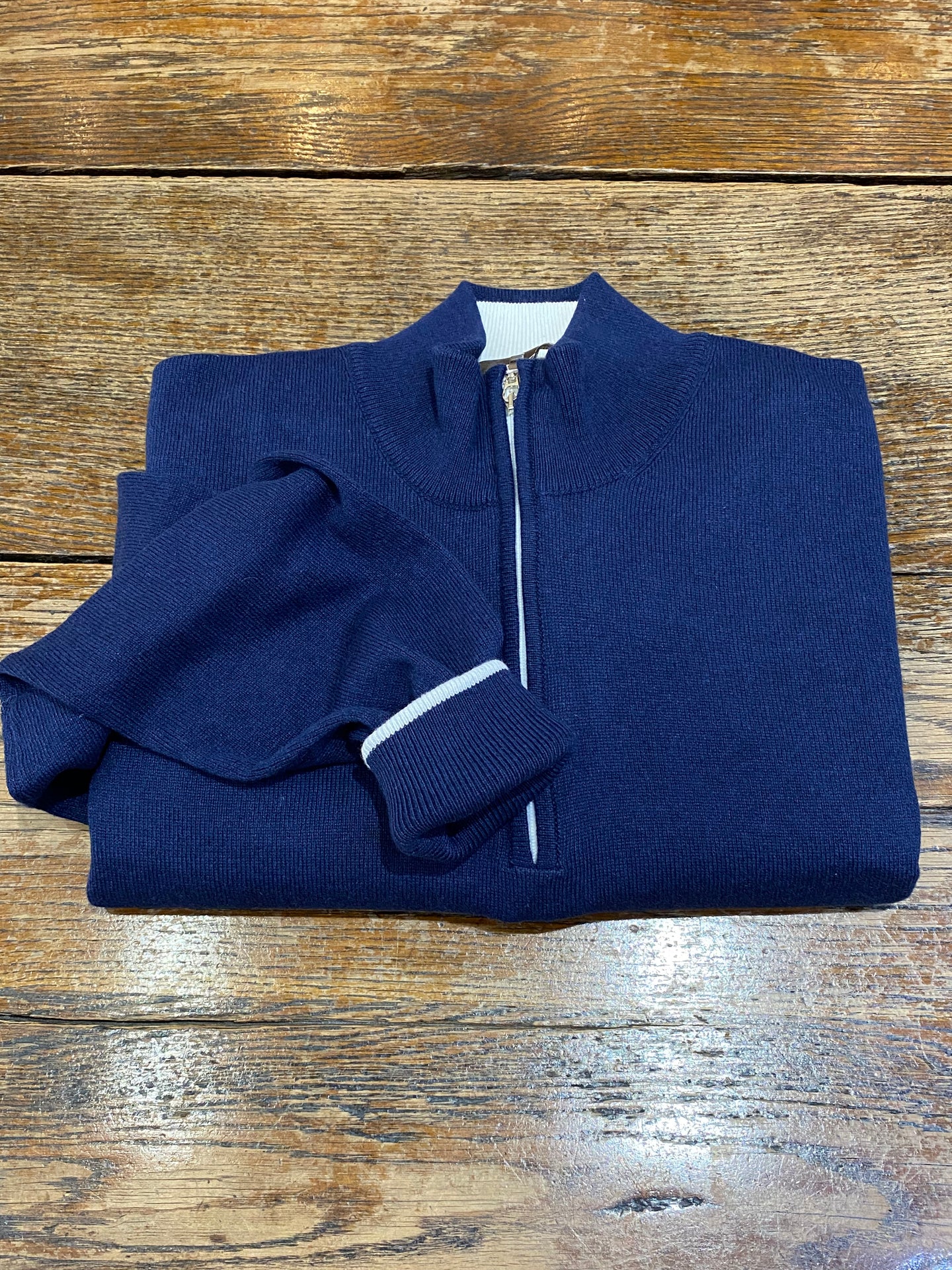 ZIP POLO 282 12568B NAVY B1119-AL10