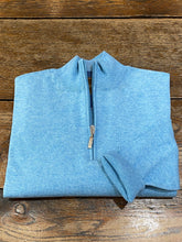 Load image into Gallery viewer, 3/4 ZIP POLO 14073/LUN MINT 14073/LUN
