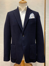 Load image into Gallery viewer, KNITTED JACKET HB NAVY

