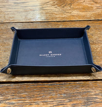 Load image into Gallery viewer, DAUPHIN LEATHER TRAY NAVY
