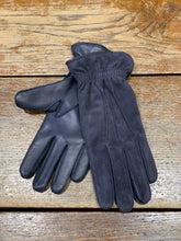 Load image into Gallery viewer, LETHER GLOVES BLUE
