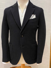 Load image into Gallery viewer, KNITTED BLAZER BLACK CN3727-1711
