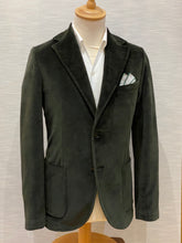 Load image into Gallery viewer, SB VELVET BLAZER GREEN CN3621 070
