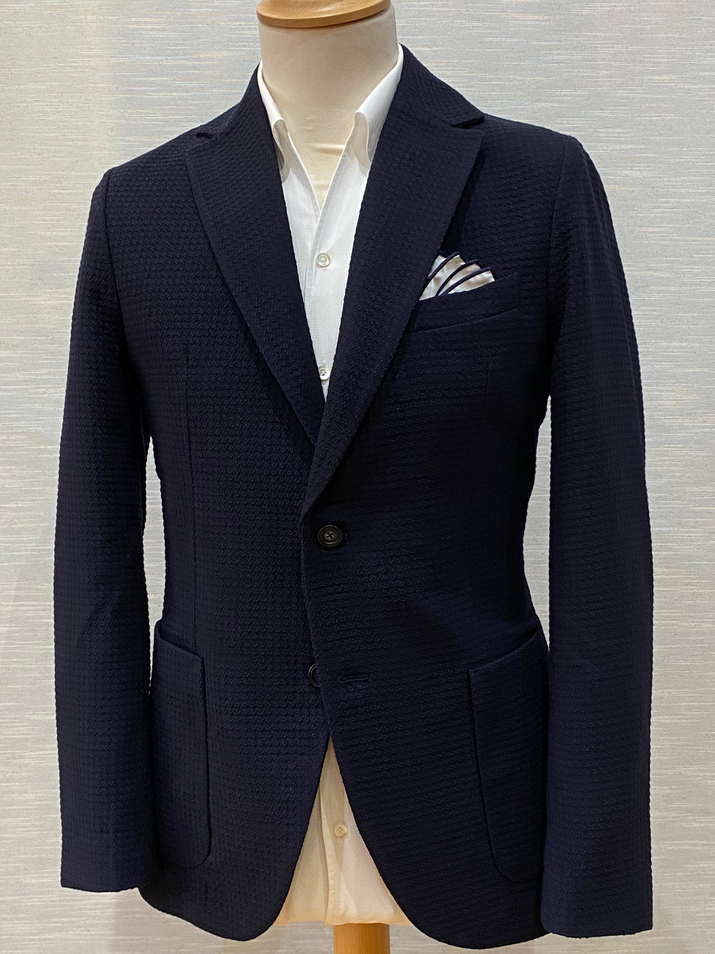 WOOL BLAZER NOTTE 001 NAVY CN3723-001