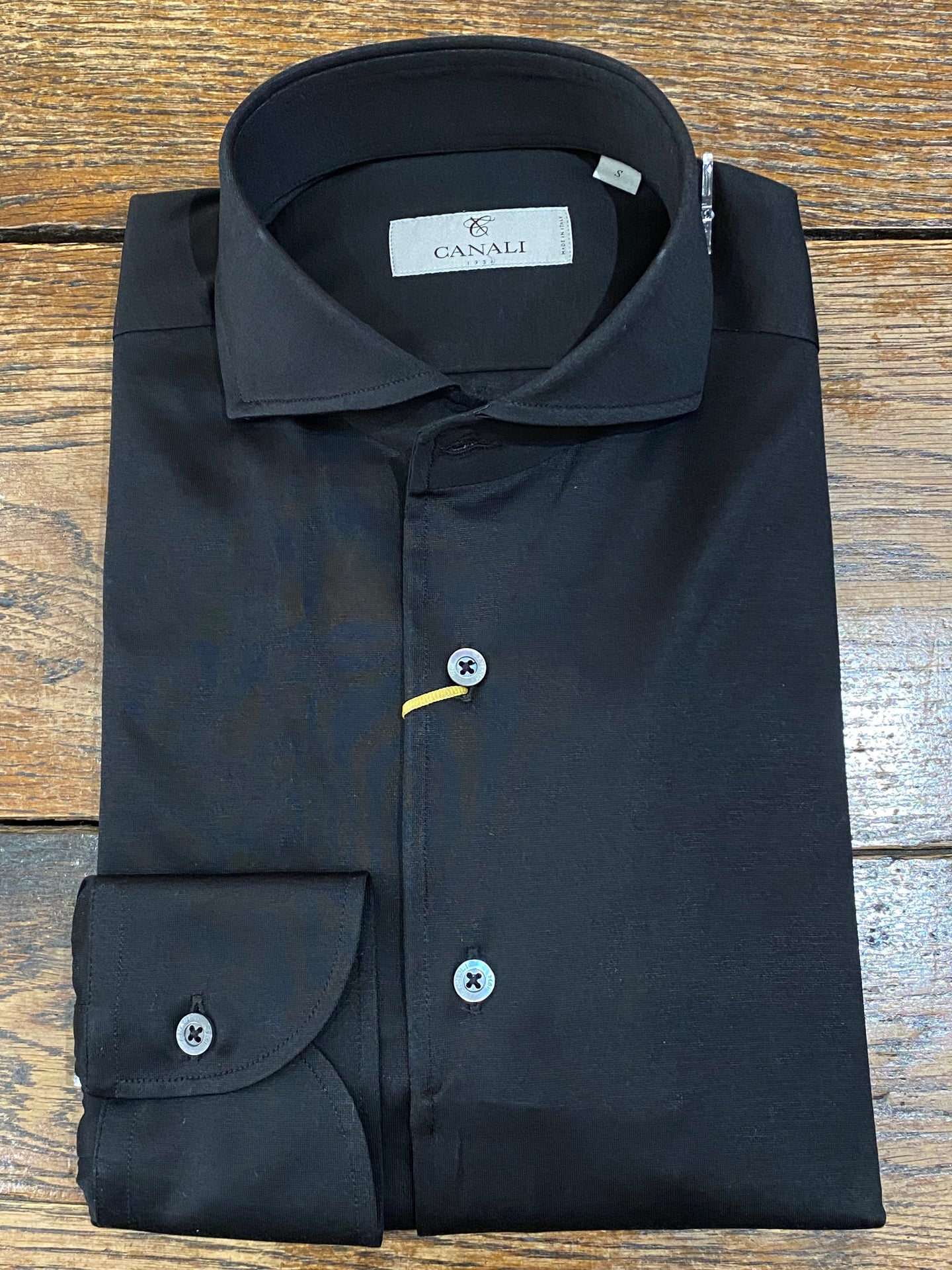 CUT AWAY COTTON JERSEY BLACK GN02310 L756 101