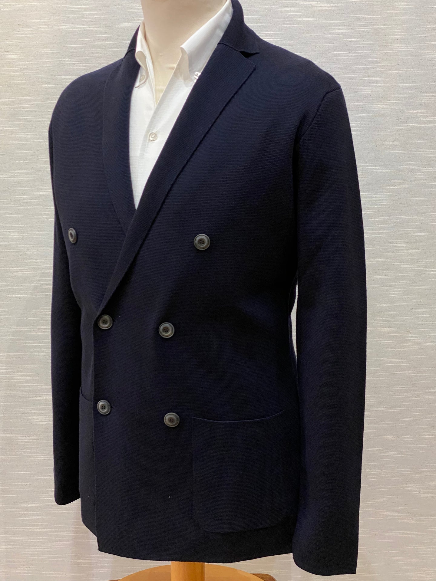 DB KNITTED BLAZER NAVY WM14M890