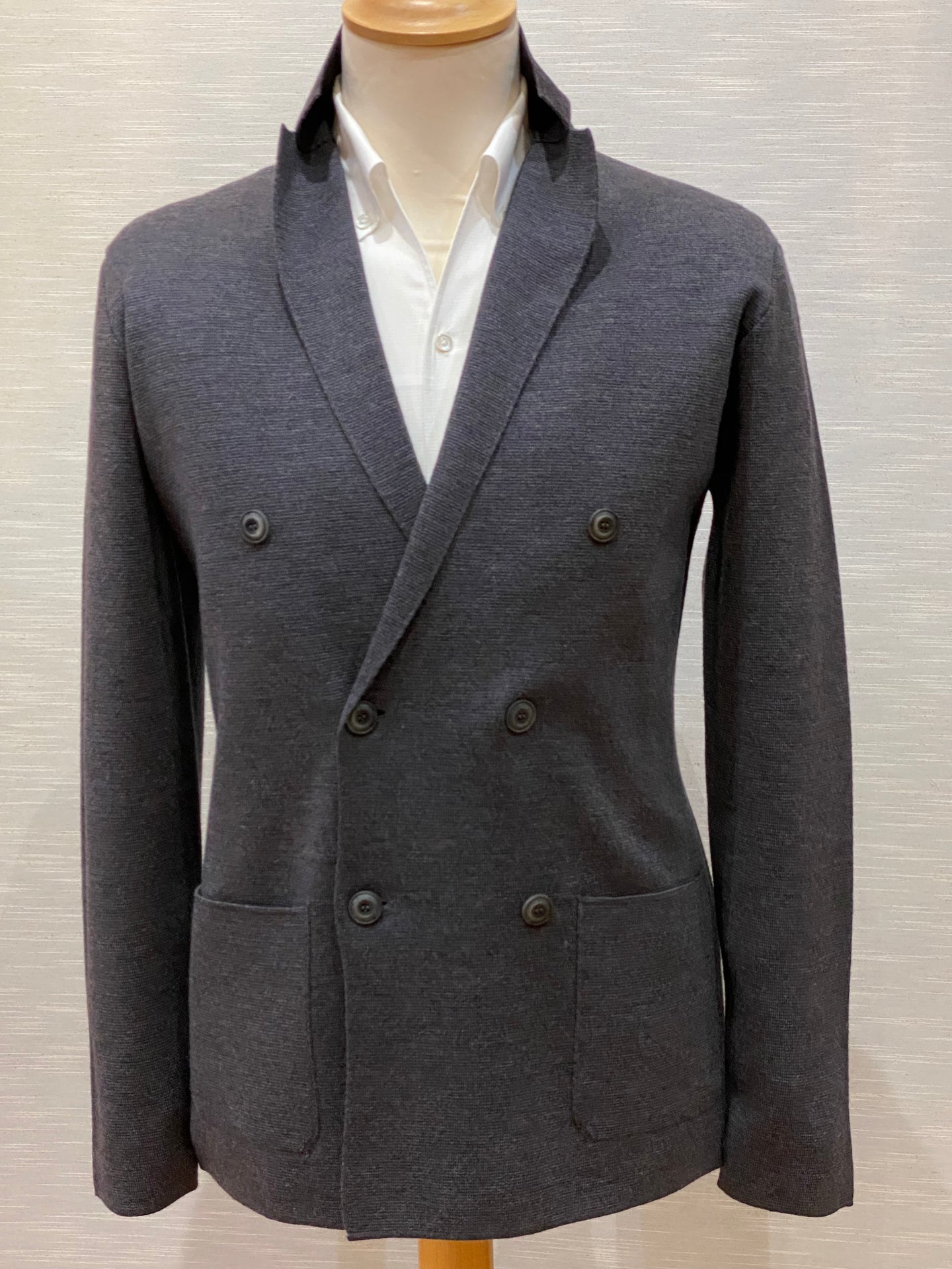 DB KNITTED BLAZER GREY WM14M980