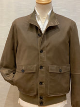 Load image into Gallery viewer, 00428-433 GOATSKIN BLOUSON BROWN 433
