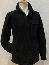 Load image into Gallery viewer, 00457SF-999 SUEDE SHIRT BLACK 222346
