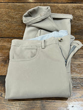 Load image into Gallery viewer, STRETCH COTTON JEANS BEIGE AV03425-701
