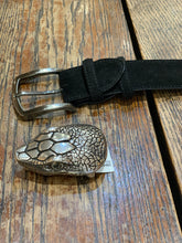 Load image into Gallery viewer, SNAKE HEAD BUCKLE 606J SILVER
