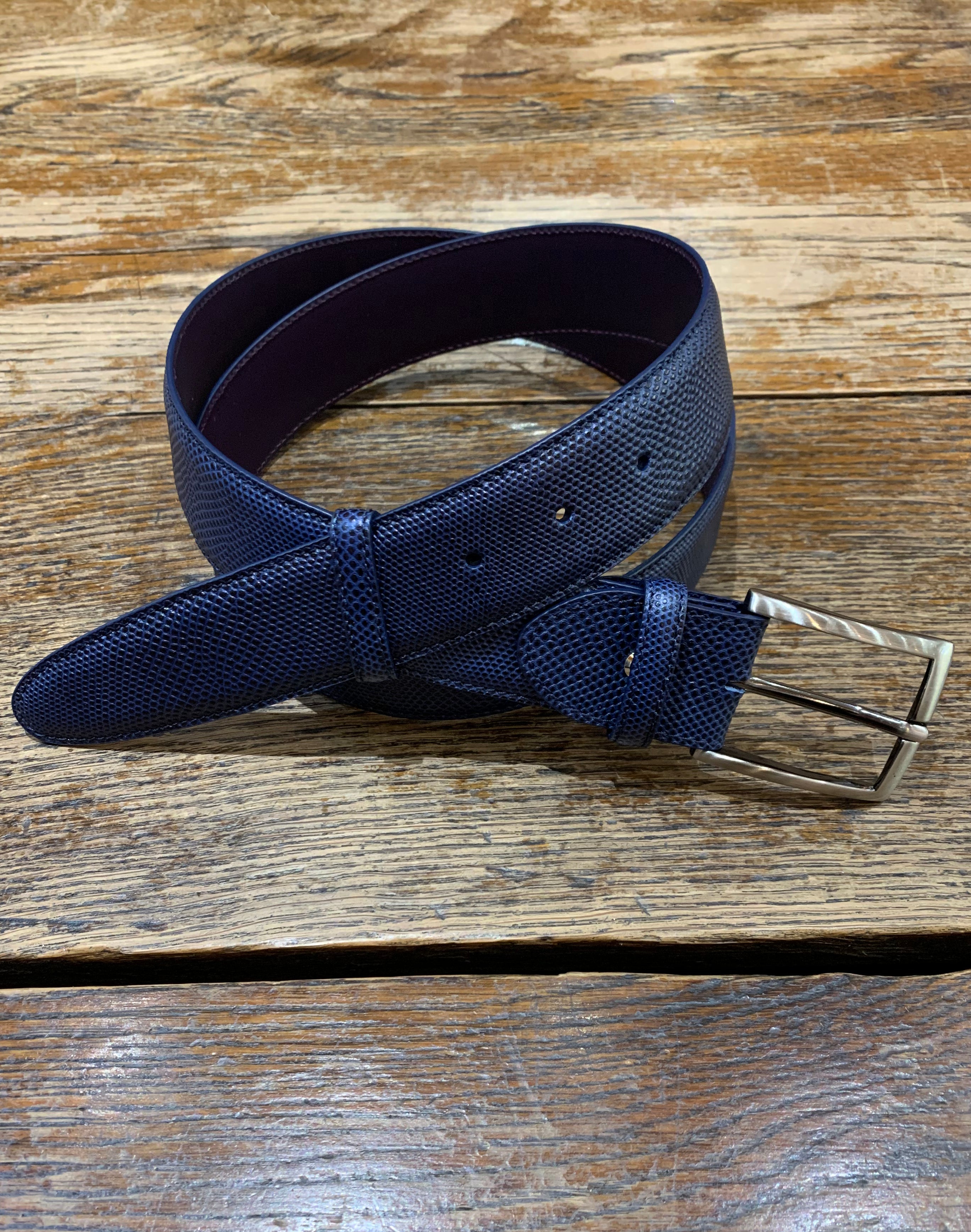 BELT - STAMP LIZARD